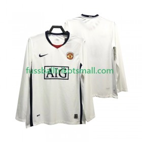 Fußballtrikots Manchester United Premier League 2008 2009 Retro Langarm Auswärts-trikot kaufen